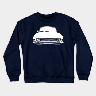 Austin Allegro 1970s classic car monoblock white Crewneck Sweatshirt